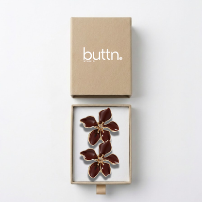 Camellia Knopfcover Set