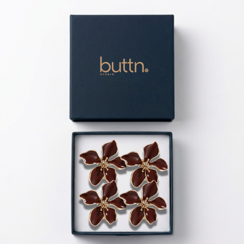 Camellia Knopfcover Set