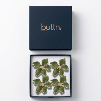 Camellia Knopfcover Set