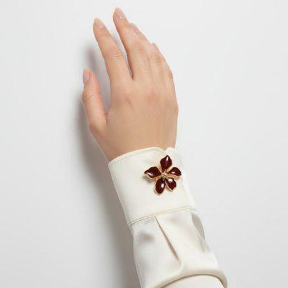 Camellia Knopfcover Set